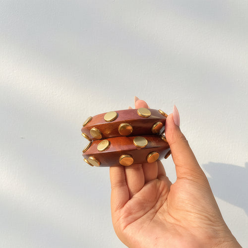Bindiya Wooden bangles