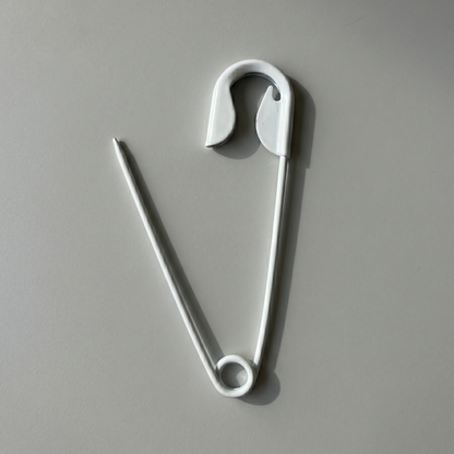 Safety Pin Hair Clip