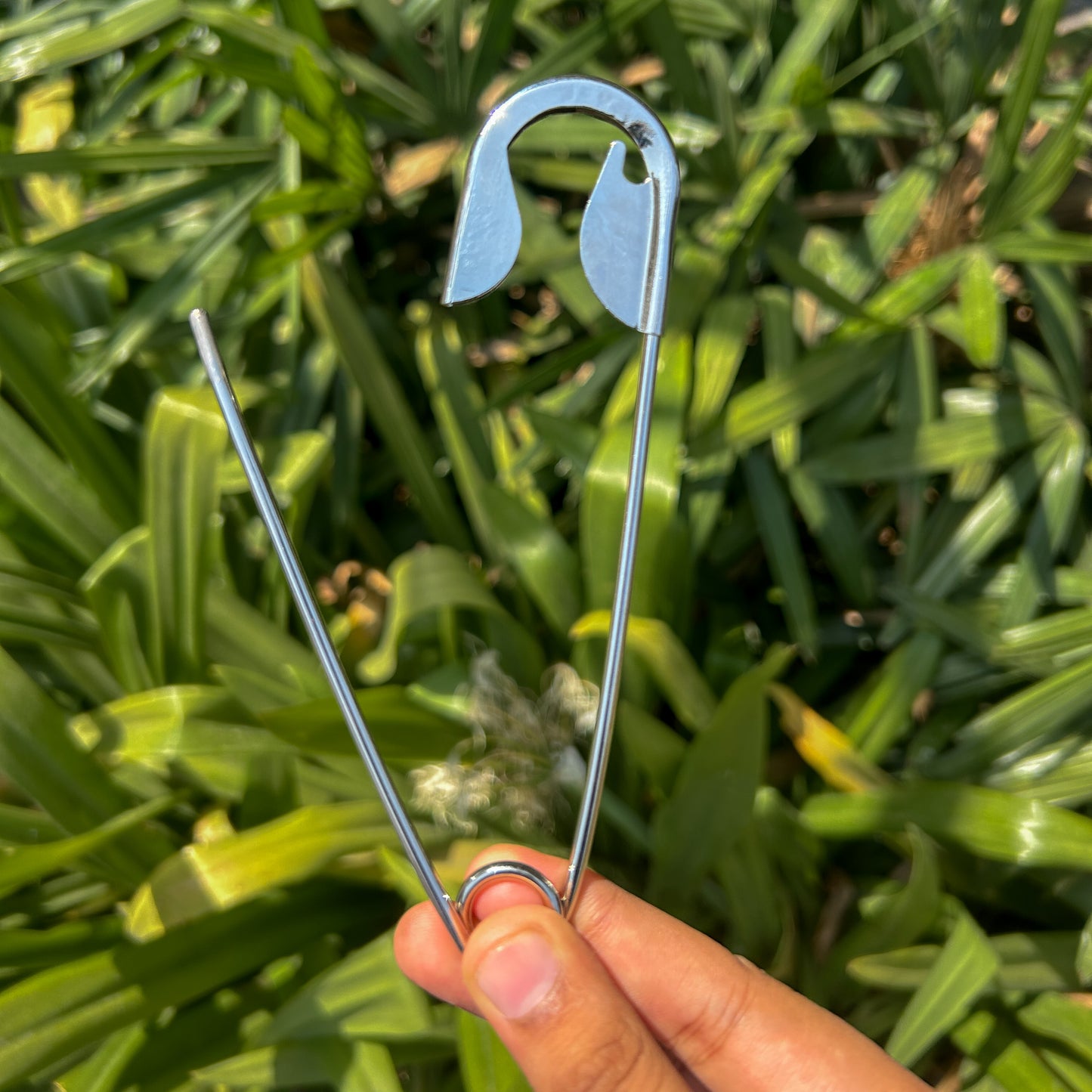 Safety Pin Hair Clip