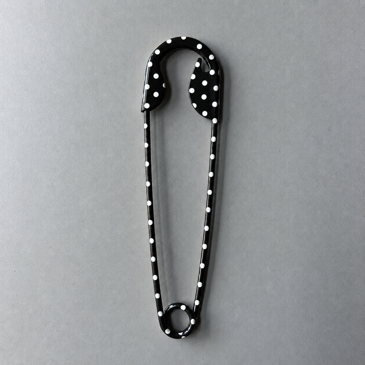 Printed Safety Pin Hair Clips