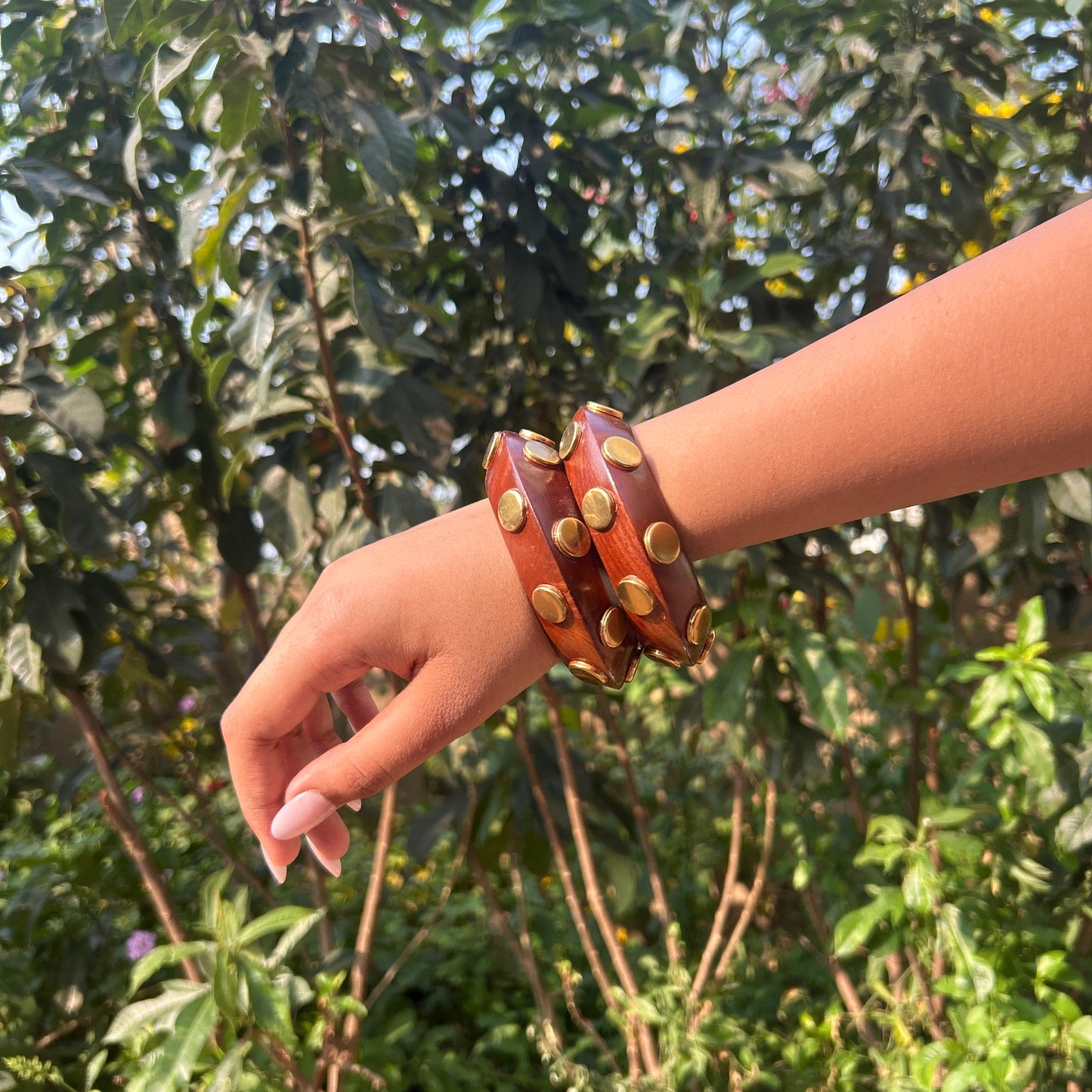 Bindiya Wooden bangles