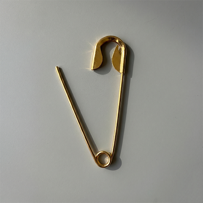 Safety Pin Hair Clip