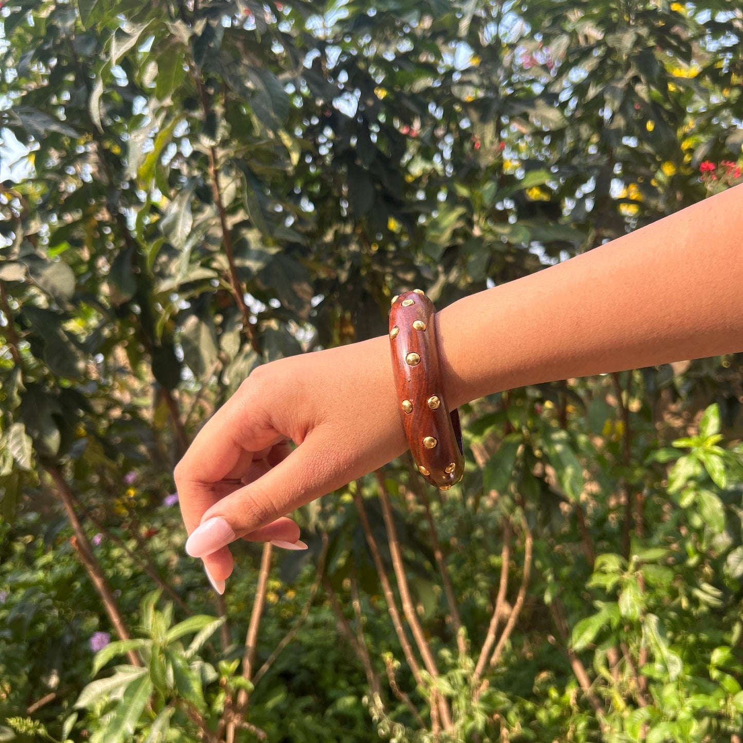 Golden Polka Bangles