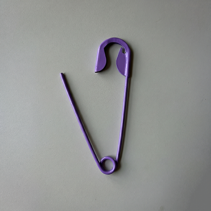Safety Pin Hair Clip
