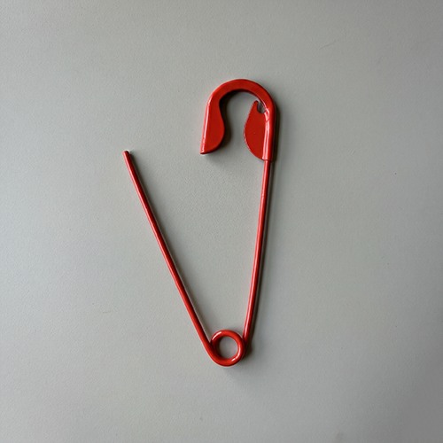 Safety Pin Hair Clip