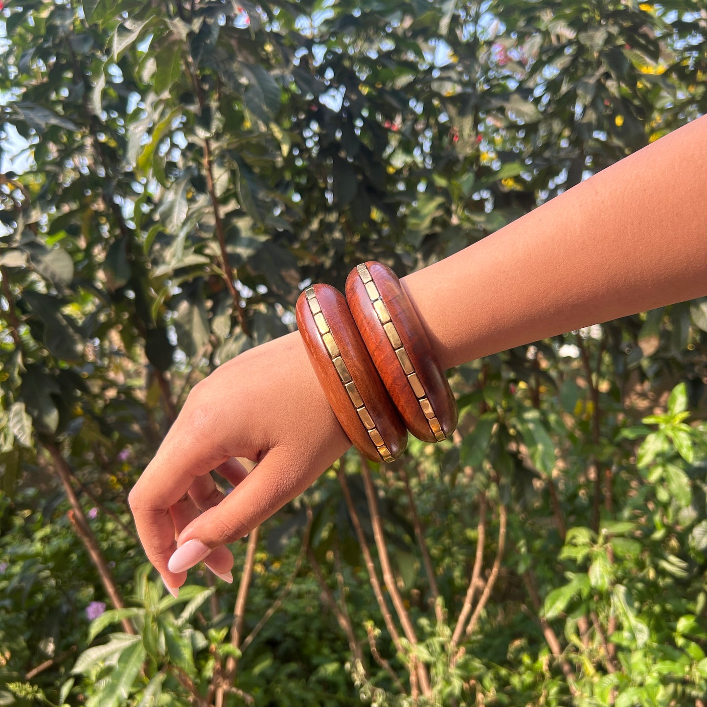 Retro Cut Bangles