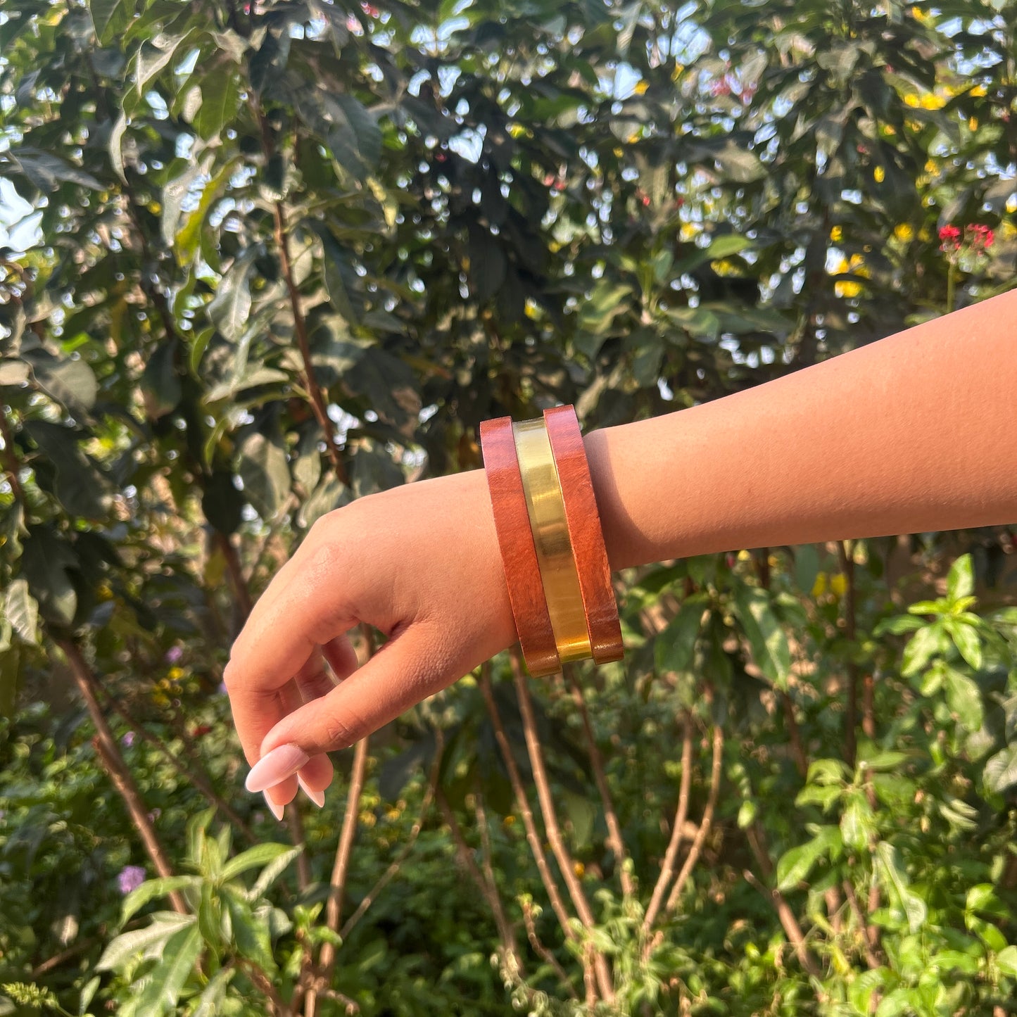 Sunehri Leher Bangles